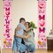 Happy Mother's Day Porch Sign Banner Decoration, Best Mom Ever Hanging Door Banner